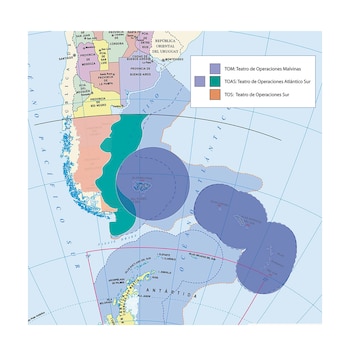 Los teatros de operaciones conformados