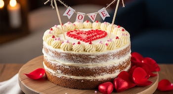 Cada porción de carrot cake