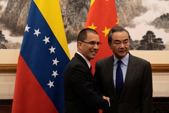 El canciller venezolano Jorge Arreaza