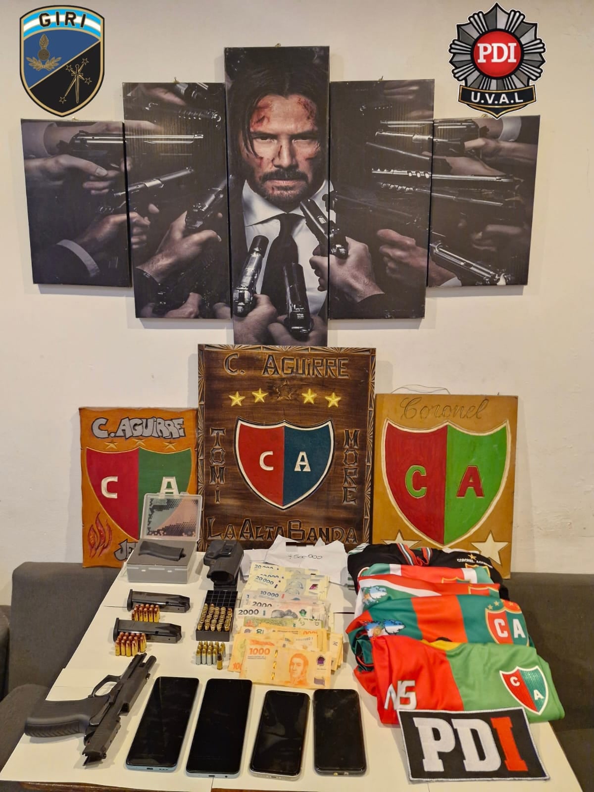 Diego Lavezzi fue intimidado por barrabravas del club que preside, Coronel Aguirre