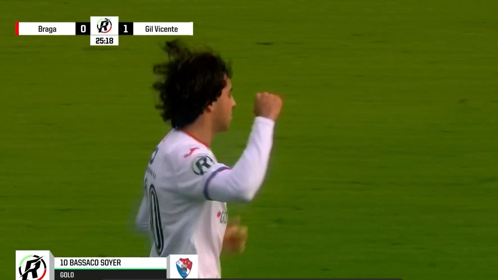 Bassco Soyer se hizo presente en el score contra Sporting Braga. - Crédito: Liga Revelação