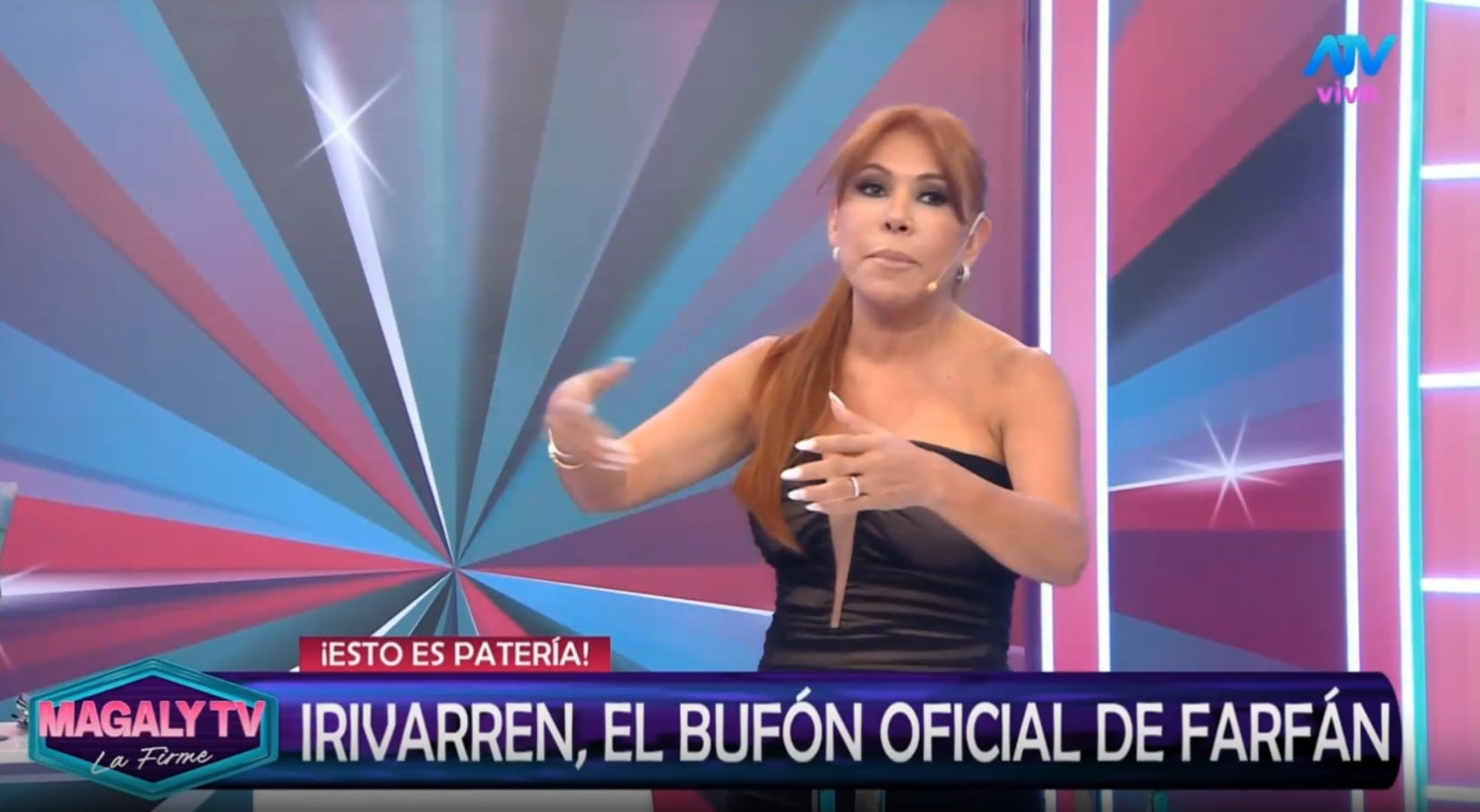 Magaly Medina sobre Mario Irivarren tras fotografía: “Finalmente se mueren, son adoradores de Magaly”. Captura: Magaly TV La Firme.