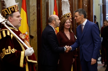 El presidente del Senado, Pedro