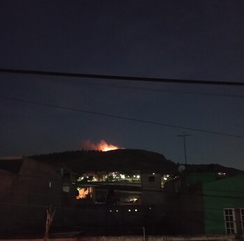 Incendio Sierra de Guadalpe foto:
