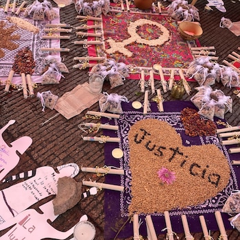 Artistas, activistas y madres buscadoras