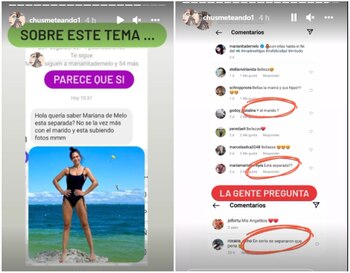 Los seguidores de Mariana De