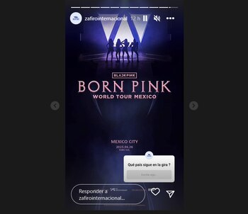 BLACKPINK x Zafiro Internacional.