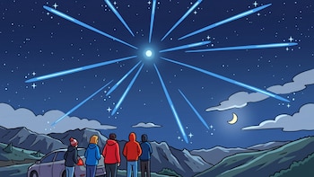 Así será la lluvia de meteoros Eta Acuáridas: cuándo y cómo observar los restos del cometa Halley