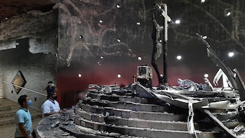 El atentado que calcinó la