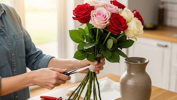 El secreto de los floristas para conservar las rosas frescas por más tiempo