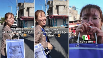 Tiktoker coreana se vuelve viral