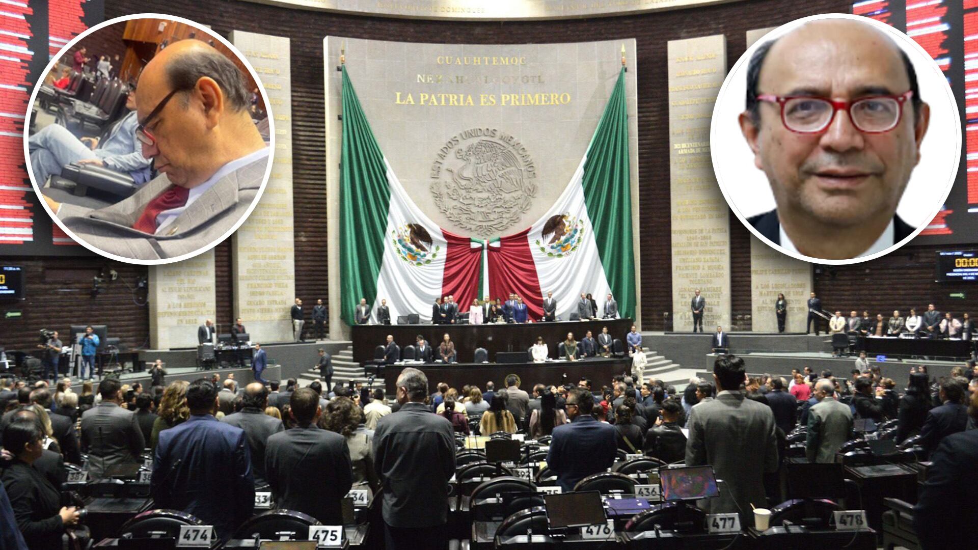 Diputado Isidro Villegas se viraliza por quedarse dormido en plena sesión; asegura que fue una foto “sacada de contexto”