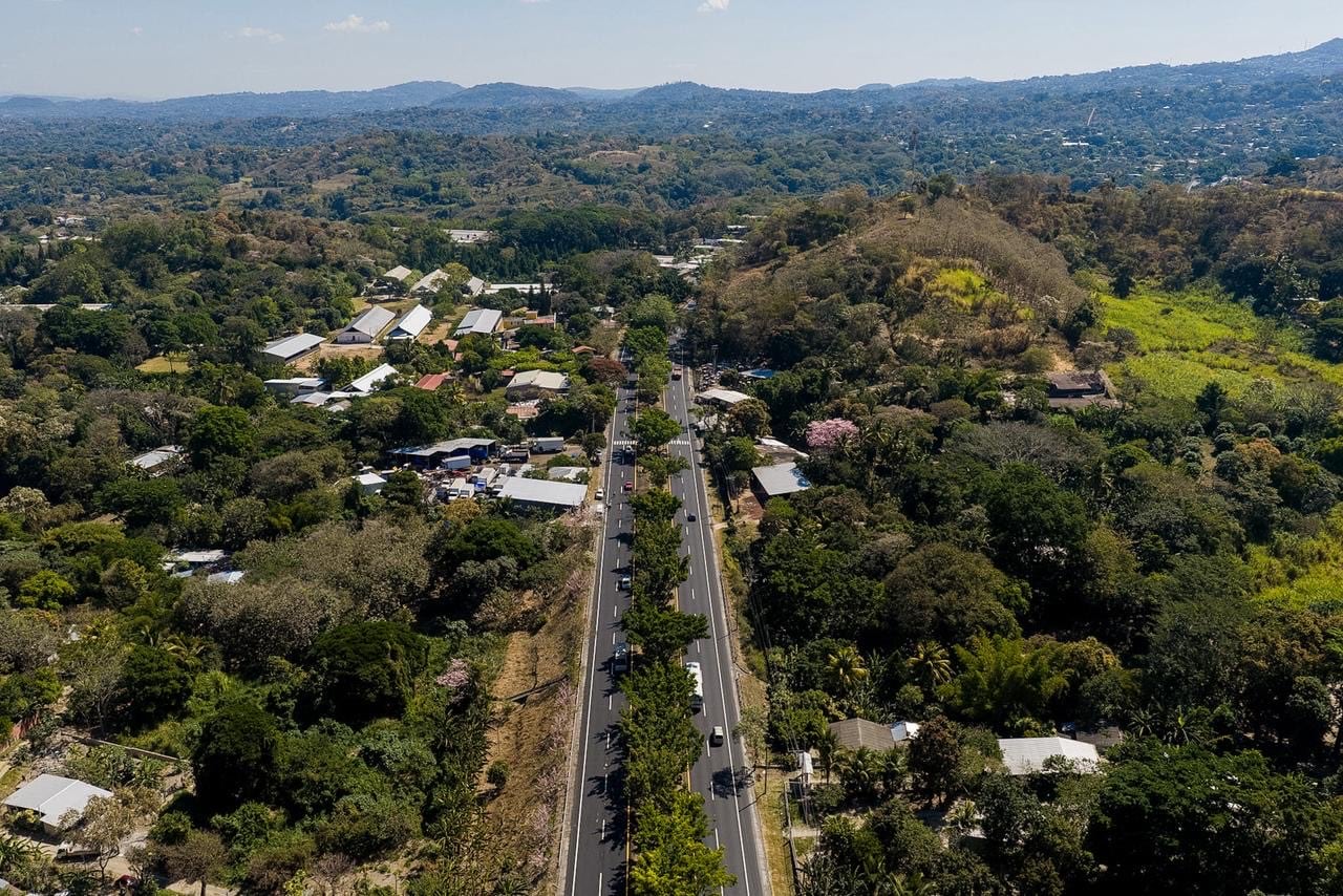 El proyecto de ampliación en la carretera Panamericana contempla convertir esta arteria en una vía de cuatro carriles, con arriate central y ciclovía./(Redes Ministerio de Obras Públicas)