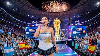 María Becerra cantará la final del mundial ante España