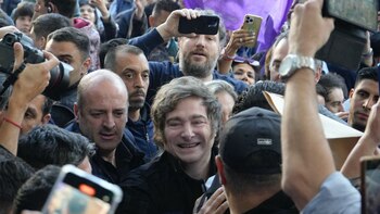 Javier Milei participó de la