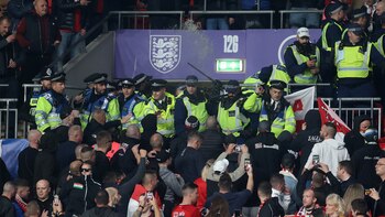 El violento momento en que