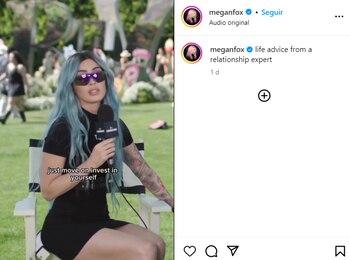 La actriz compartió la entrevista