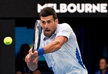 El serbio Novak Djokovic superó