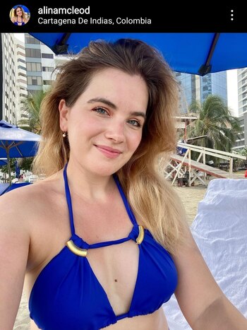 Alina Mcleod en Cartagena. Foto