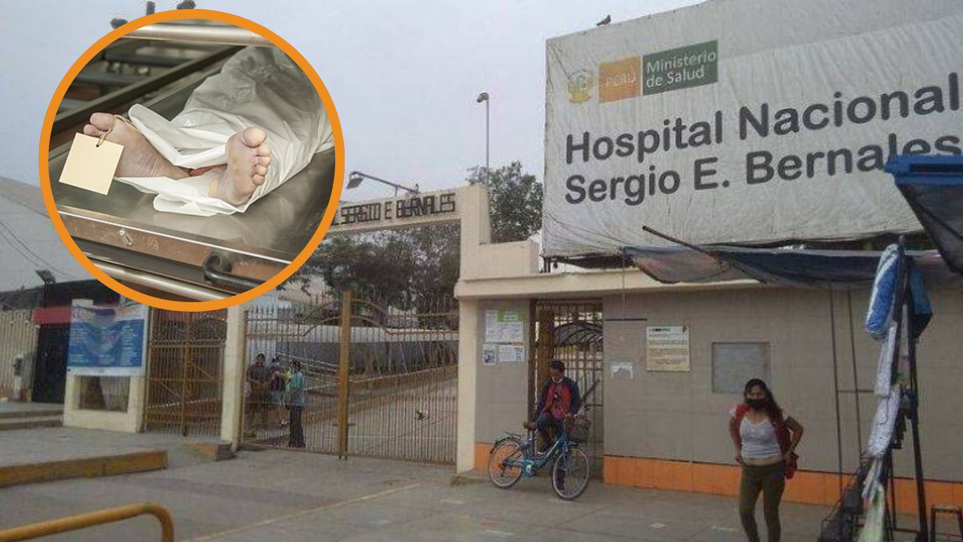 Morgue del hospital de Comas lleva semanas sin refrigeración y con cadáveres en el patio: denuncian riesgo biológico