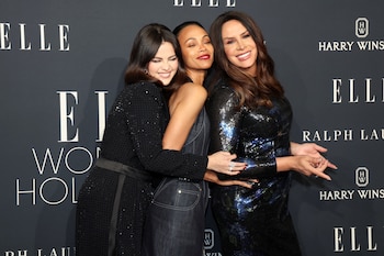 Selena Gomez, Zoé Saldana y