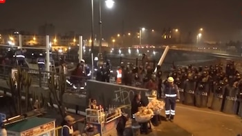 Cierran el Puente Balta con