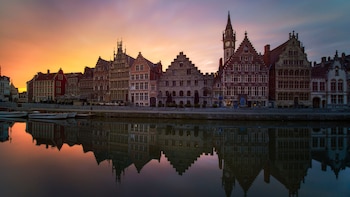 Los canales de Gante ofrecen