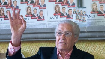 El actor Mario Casillas, abuelo