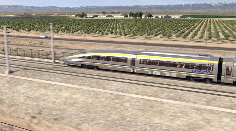 El tren de alta velocidad de California inaugura su primer gran centro de operaciones en el condado de Kern, clave para la logística del proyecto (High-Speed Rail Authority)