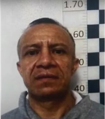 John Fahin Salguero Aguilar se presento en las instalaciones de la cárcel La Picota luego de fugarse en medio de una diligencia médica - crédito captura de pantalla CityTV