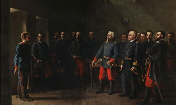 Rodeado por el ejército chileno,