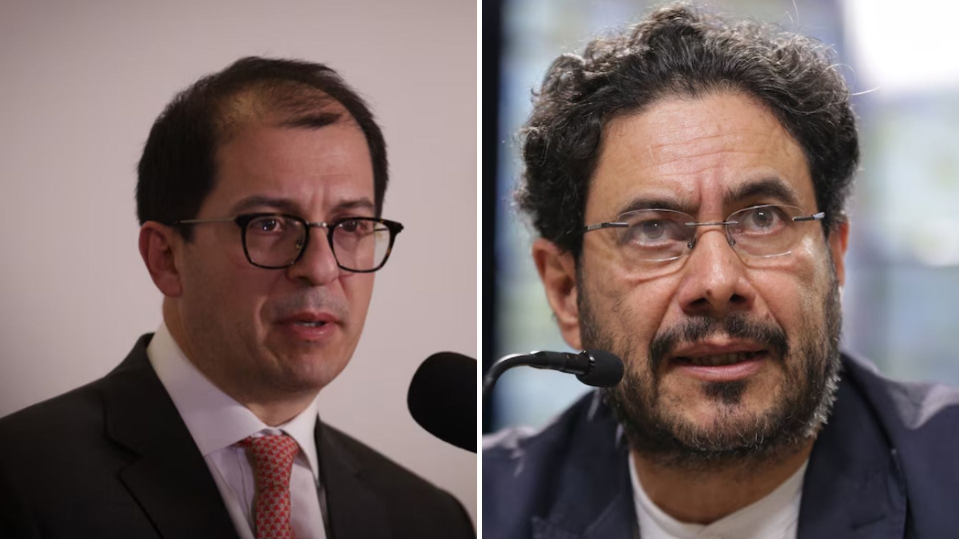 Francisco Barbosa cuestionó a Iván Cepeda por llevar rivalidad política a la justicia - crédito Colprensa