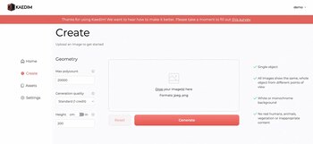 Según la investigación, Kaedim utilizaba