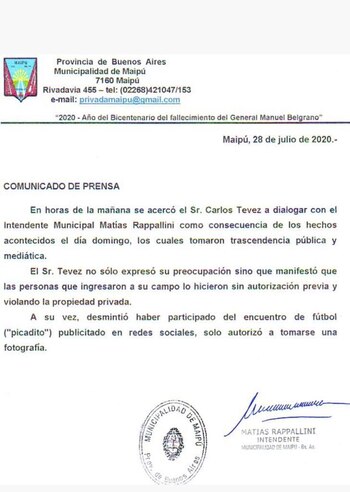 El documento que está en