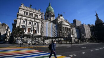 El velorio del ex presidente