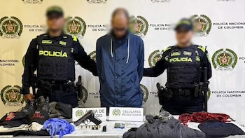 Diego Manuel Guzmán fue aprehendido el 4 de junio en el barrio Castilla y la Fiscalía General de la Nación ordenó su libertad por medio de un fiscal de la URI - crédito Policía Nacional