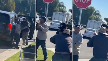 Vecinos frenan operativo de ICE