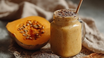 Jugo de calabaza, bebida natural y nutritiva con sabor suave. - (Imagen Ilustrativa Infobae)