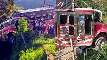 Niños que viajaban en Chiva
