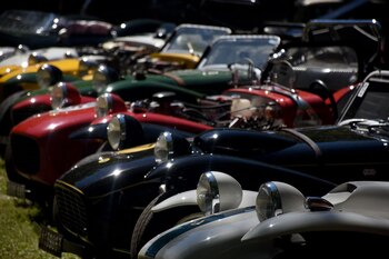 Una verdadera fiesta de autos