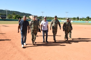 El Ministerio de Medio Ambiente y la Armada de República Dominicana mantienen un acuerdo para vigilar las Dunas de Baní./(Redes de la Armada de República Dominicana)
