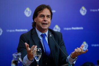 Luis Lacalle Pou, presidente de