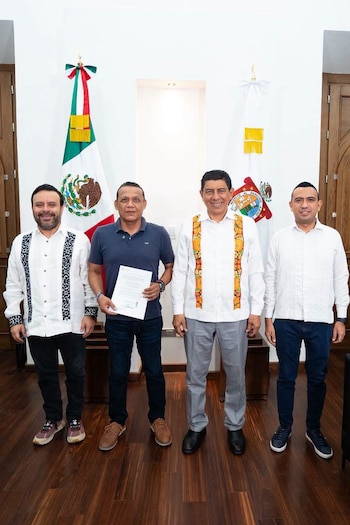 Salomón Jara Francisco Vásquez Juchitán desaparición de poderes Oaxaca