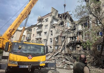 El sitio de un edificio