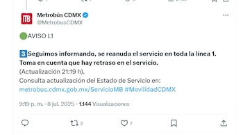 (X/ @MetrobusCDMX)