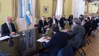 Última reunión del Gabinete económico