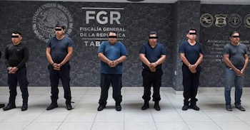 El operativo fue realizado coordinadamente entre fiscalía del estado y autoridades federales. Crédito: FGET