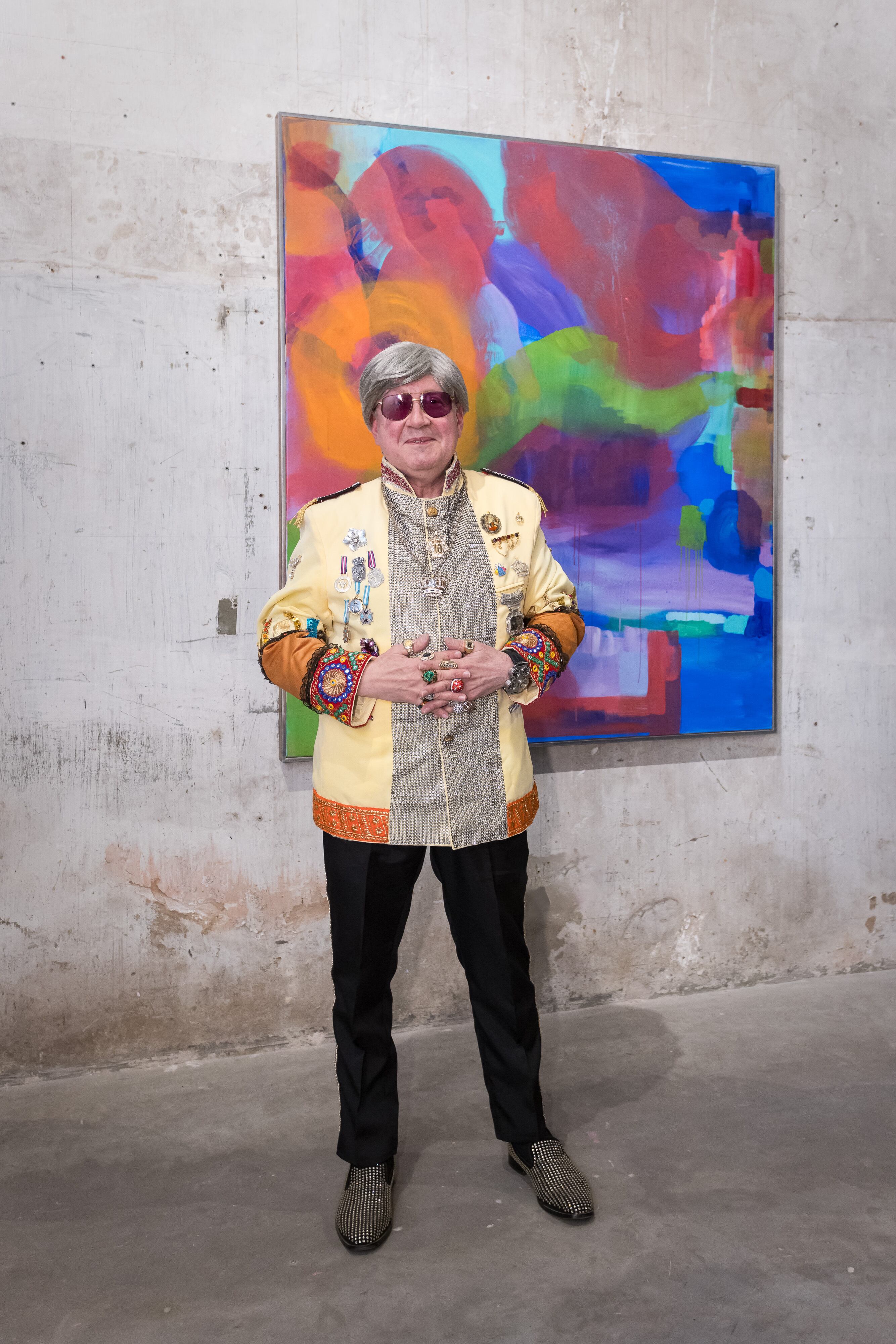 El artista Benito Laren