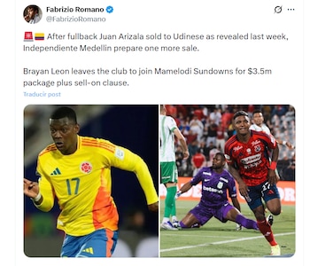 El italiano informó que Medellín