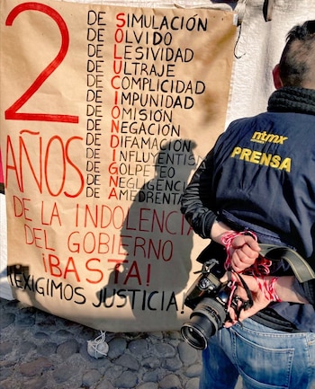 Los periodistas de Notimex han